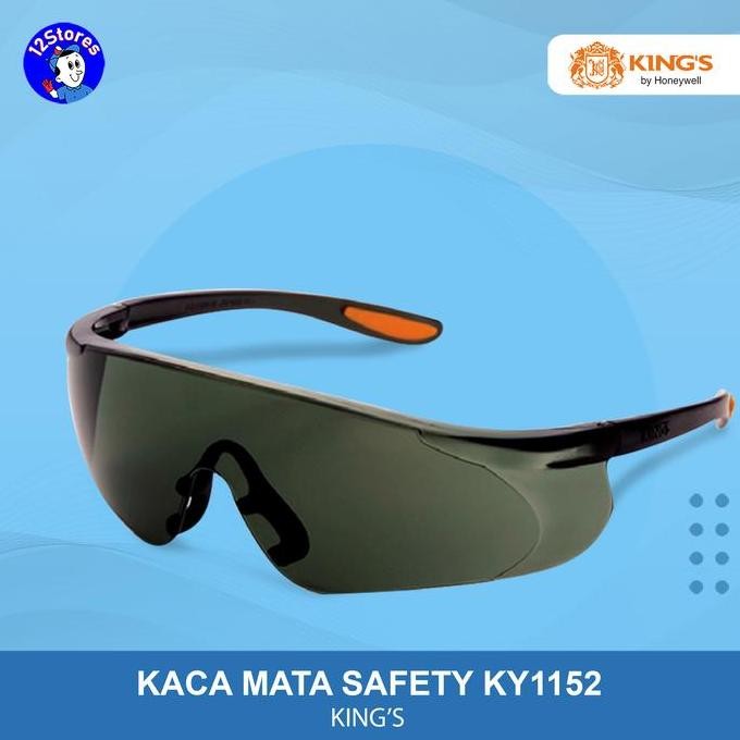 

Terlaris Kings Kacamata Safety / Kacamata Proyek Hitam - Ky1152