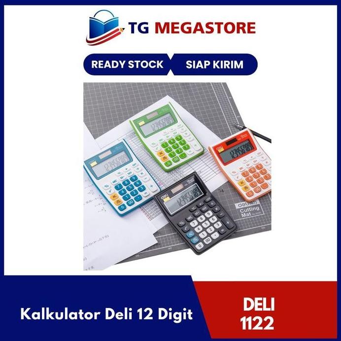

restock KALKULATOR Deli 1122 - 12 Digits