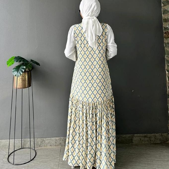Nadya Dress By Jelita Cantik Elegant Manis Muslim Panjang