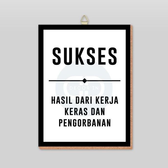 Hiasan dinding Quotes - Gantungan hiasan dinding - Hiasan dinding kata kata motivasi - Hiasan dindin
