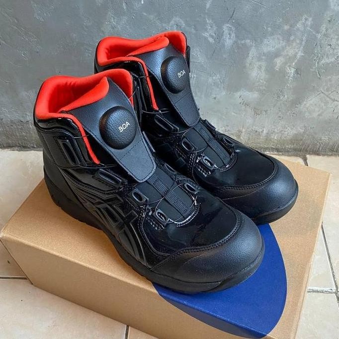 

Terlaris Ready Stok Asics Cp304 Blk Edition Boa Safety Shoes (Harap Baca Desc!)