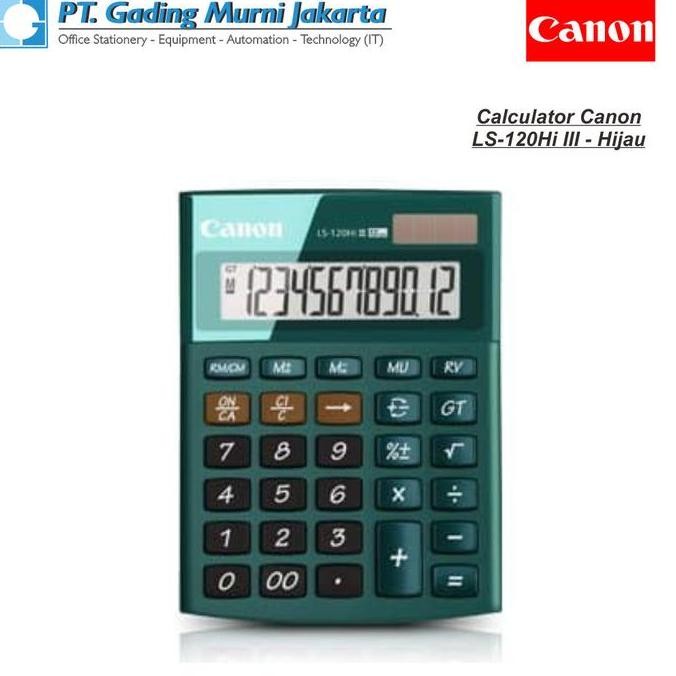

restock calculator canon LS-120Hi III