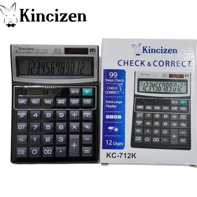 

restock KINCIZEN KALKULATOR CT 702K KC 712K 12 Digit