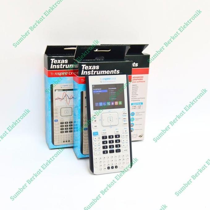 

restock Texas Instruments TI-Nspire CX II Graphing Calculator Sekolah Kuliah