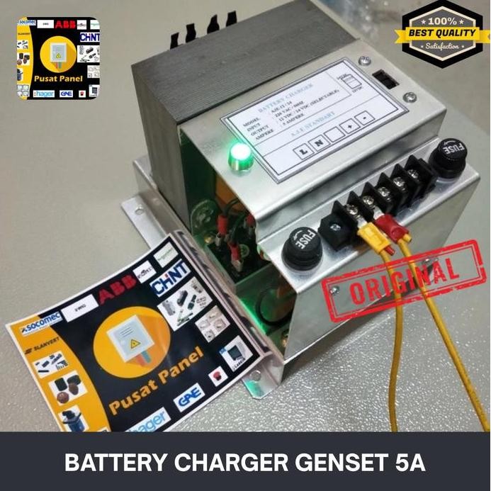 

Terlaris Battery Charger Genset 5A / Cas Aki Genset 5A