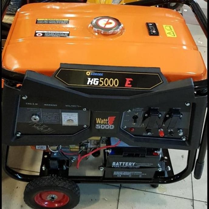 

Terlaris Genset Korobe 5000 Watt