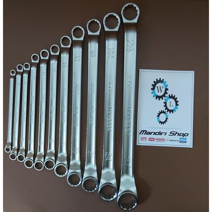 PAKET KUNCI RINGRING SET ISI 11 PC KTC