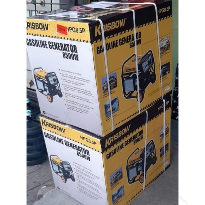 

Terlaris Krisbow Genset Bensin 8500 W