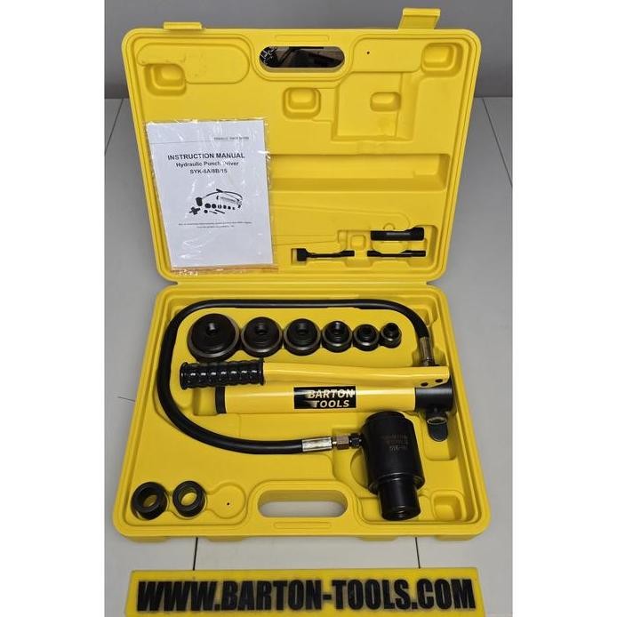 

SYK-8B 3.2mm 22-60mm Hydraulic Hole Punch BARTON Punching Hidrolik