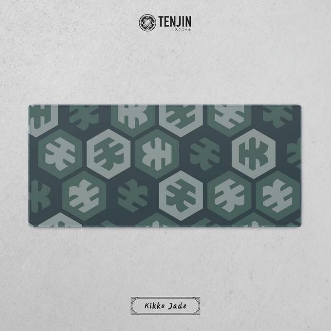 Tenjin Scrollworks - Kikko Jade Deskmat