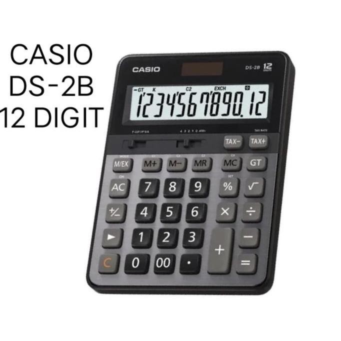 

restock CASIO KALKULATOR DS 2B HEAVY DUTY CALCULATOR 12 DIGIT LARGE