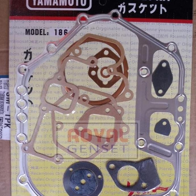 

Terlaris Gasket Kit Paking Komplit Mesin Genset Silent 5000 6000Watt 186F