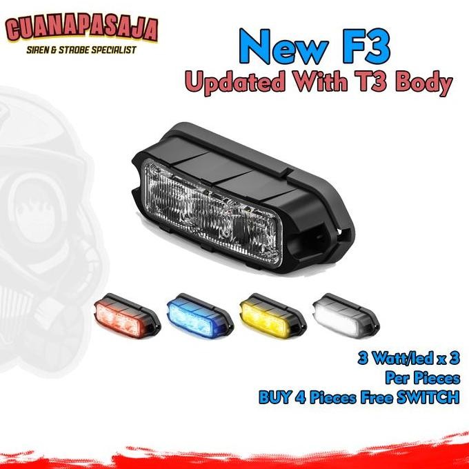 Strobo Grill NEW F3 / T3 Lite Superbright Strobo