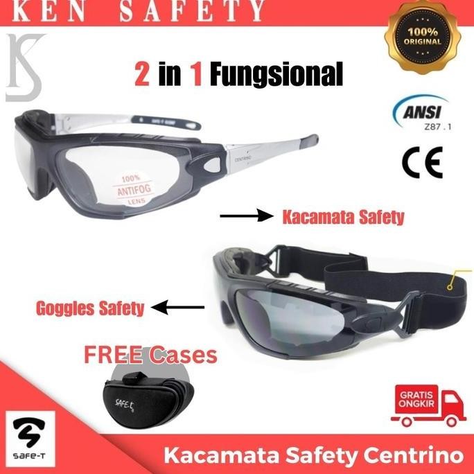 

Terlaris Kacamata Goggle Safety Safe-T Centrino Gs610Af Ansi Z87.1