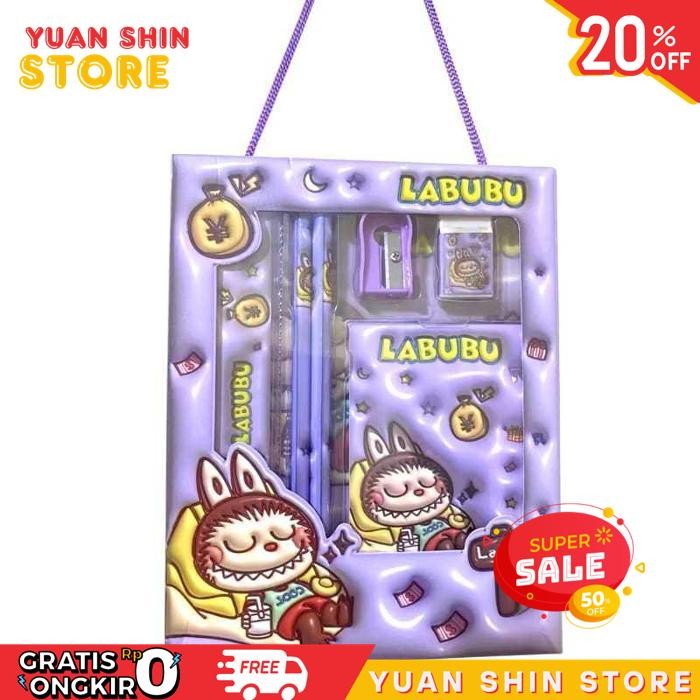 

PROMO ALAT TULIS LABUBU 1 SET PAKET ALAT TULIS MOTIF LABUBU ANAK SEKOLAH / SATU SET ALAT TULIS SEKOLAH ANAK SATU SET / ALAT TULIS TAHUN AJARAN BARU / ALAT TULIS LABUBU GRATIS ONGKIR