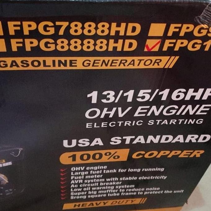 

Terlaris Genset Firman 10Kva 1Phs Fpg11888Hd