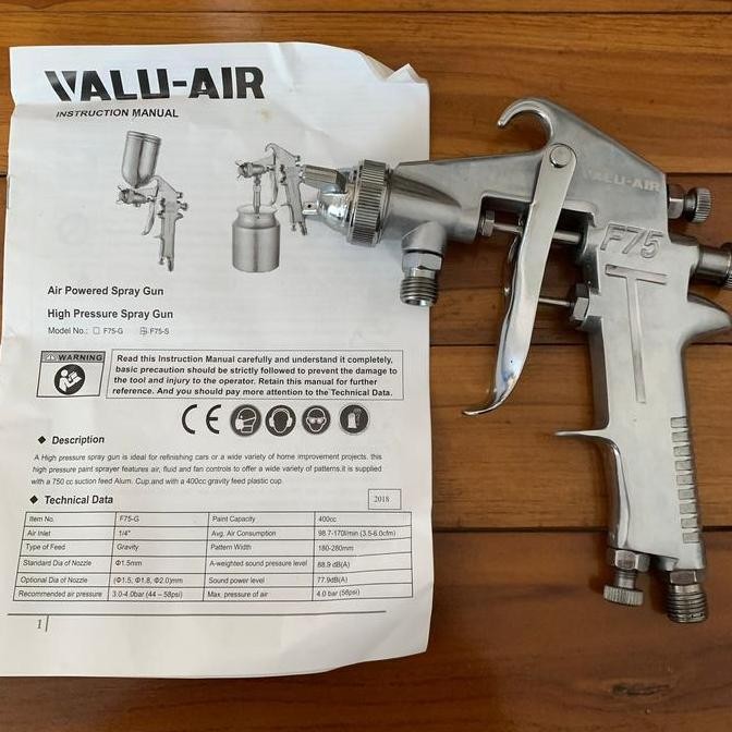 Sale Spray Gun R77 R-77 Bisa Untuk Paint Pot Tank Pressure Type