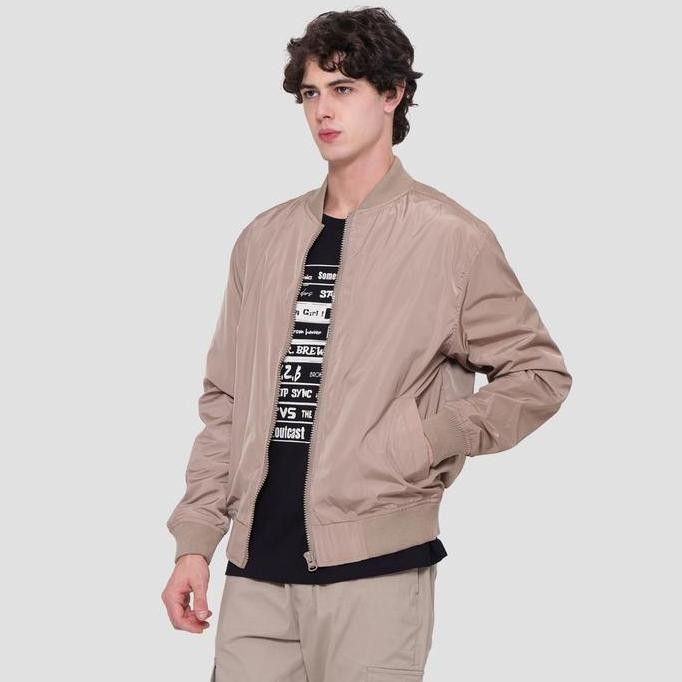 Sale Nevada Bomber Basic Zipp Jaket Pria 121758519