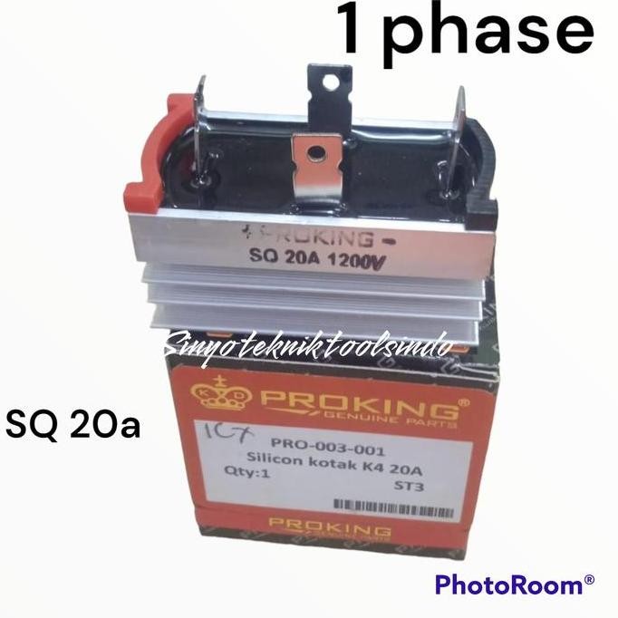 

Terlaris Dioda / Silikon Genset Sq 20A / 1 Phase
