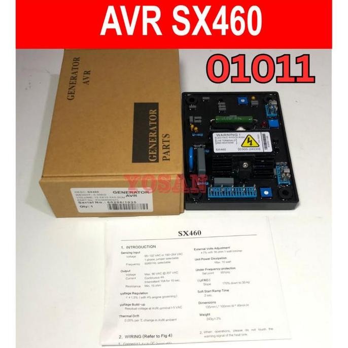 

Terlaris Automatic Voltage Regulator Sx460 Avr Sx 460 Avr Genset