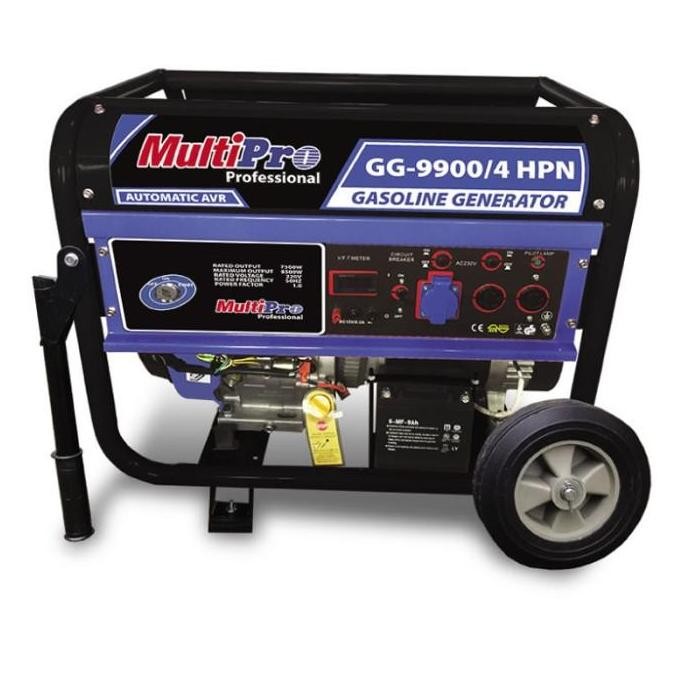 

Terlaris Mesin Genset Listrik Multipro Gg-9900/4 Hpn Gasoline Generator Gg 9900