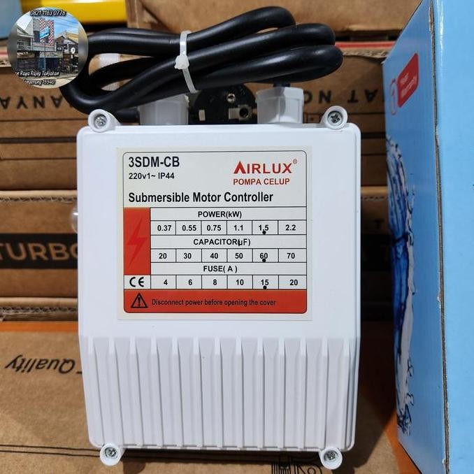 Murah Control Box Pompa Satelit 2 Hp 1.5 Kw Airlux