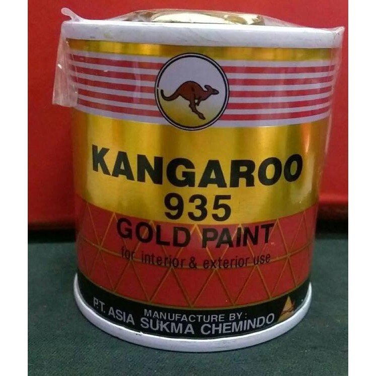 ready Bronze Emas KANGAROO 1 kg. Cat pagar warna EMAS