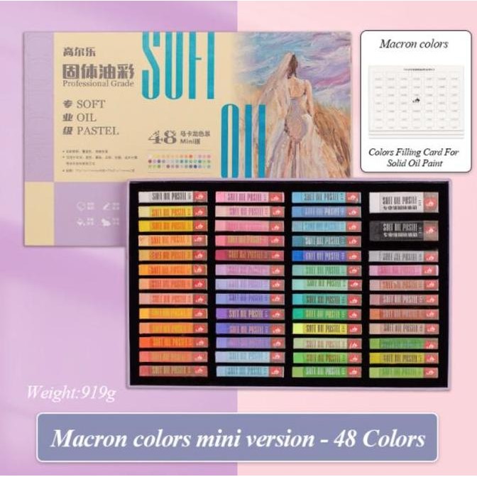 

ready KUELOX Soft Oil Pastel Pro Mini 48