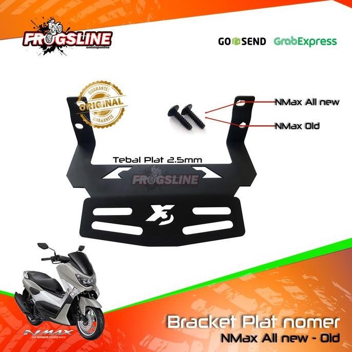 ready Bracket Plat Nomer All New Nmax X3 - Dudukan plat seri Nmax Old X3