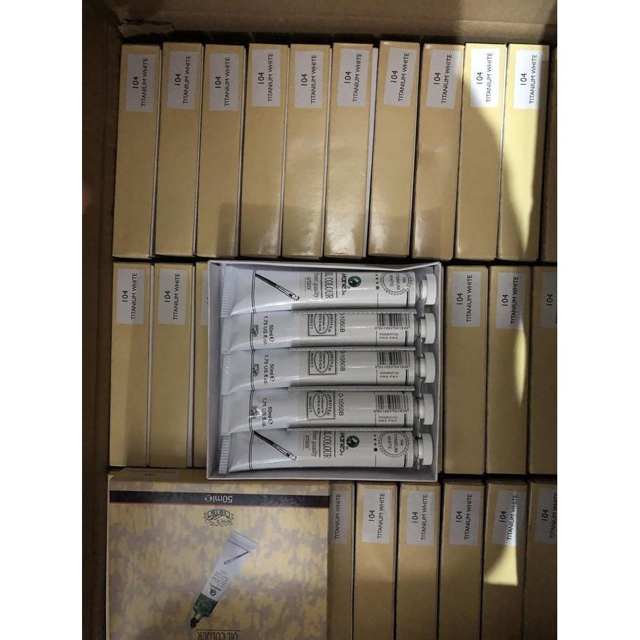 

ready Cat minyak maries 50 ml putih titanium white satuan