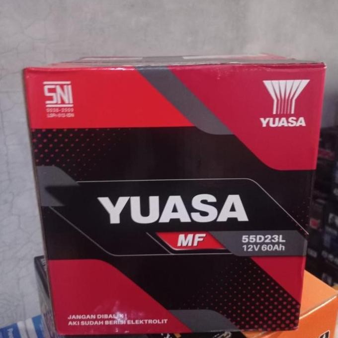 Aki Mobil YUASA MF 55D23L 60Ah