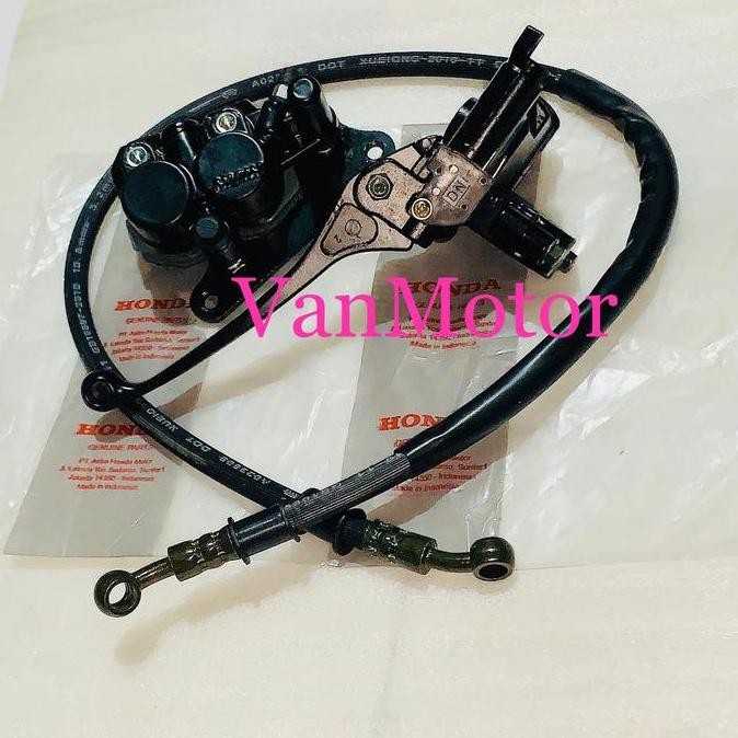 KALIPER CAKRAM PALA BABI DEPAN KARISMA SUPRA X 125 SELANG MASTER ORI