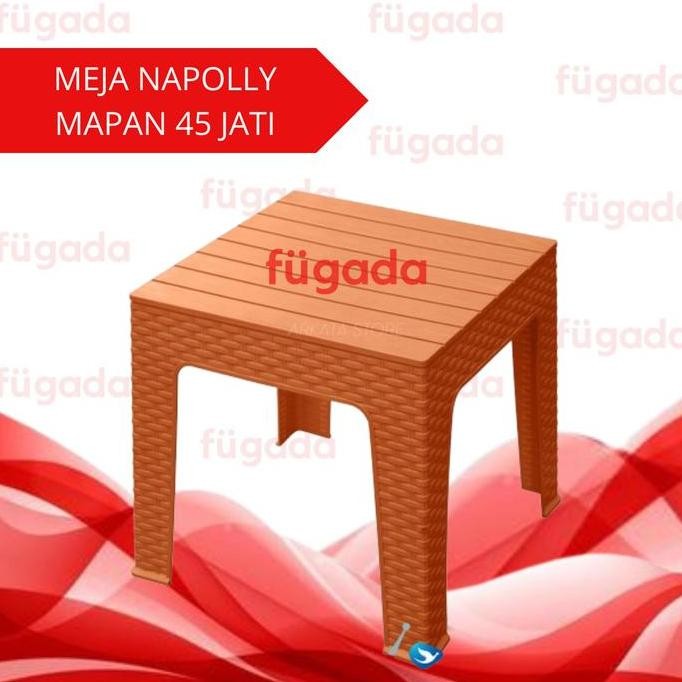 

Terlaris Meja Plastik Napolly Mapan 45 Jati