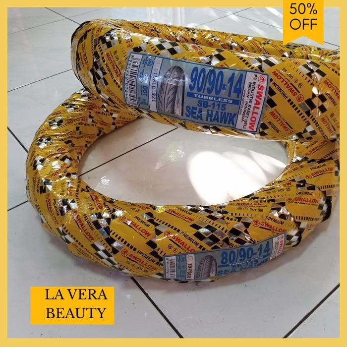 PAKET MOTOR VARIO 2 BAN LUAR + PENTIL + CAIRAN 14 SWALLOW TUBELESS TERMURAH