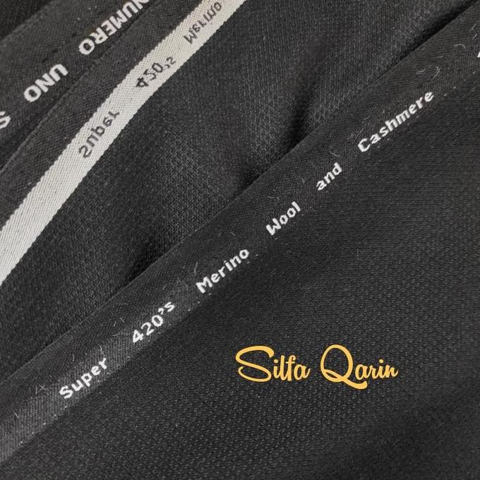 Kain Celana Semi Wool Stretch Best Quantity / Bahan Jas Semi Wool murah