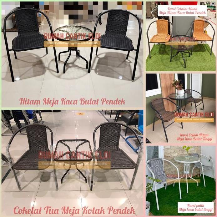 

Terlaris Kursi & Meja Teras 1 Set / Outdoor
