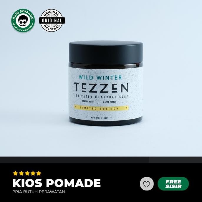 Pomade Clay Tezzen Wild Winter Limited Edition murah