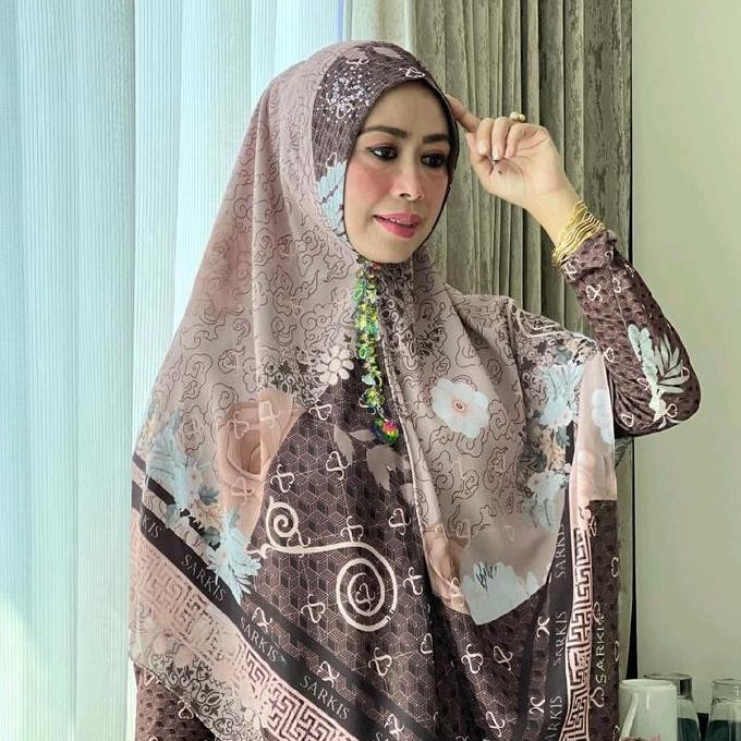 khimar printing Sarkis hijab