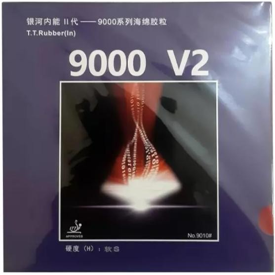 Terlaris Karet Bat Tenis Meja Pingpong Yinhe 9000 Ii V2 Sponge Tipis
