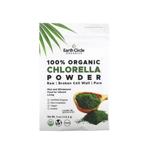 

Earth Circle Organics 100% Organic Chlorella Powder (113,4 G)