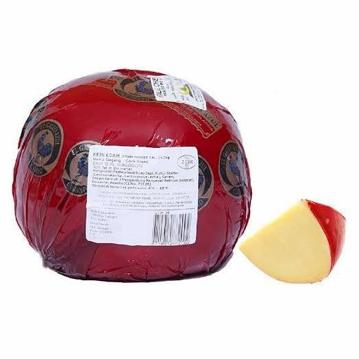 

Grosir Keju Bola Edam Ayam Emas Repack - 1 Kg