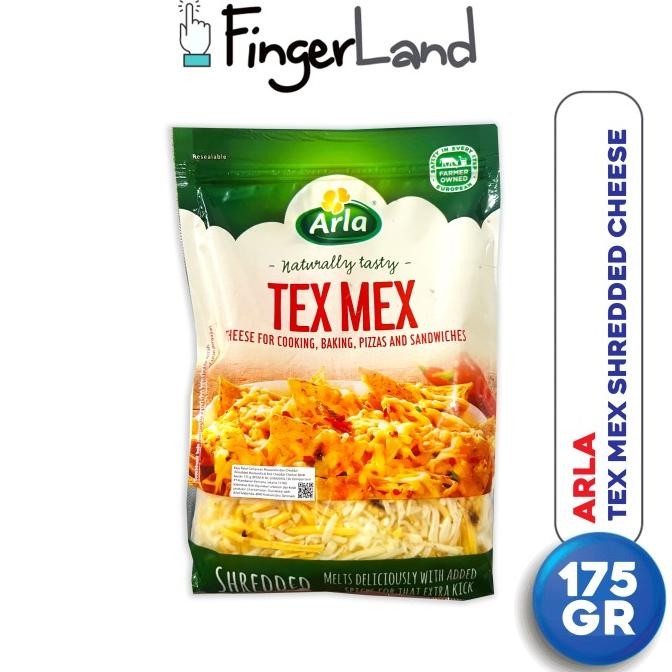 

Sale Arla Tex Mex 25% Shredded 175 Gr Keju Parut Mozzarella & Cheddar Merah