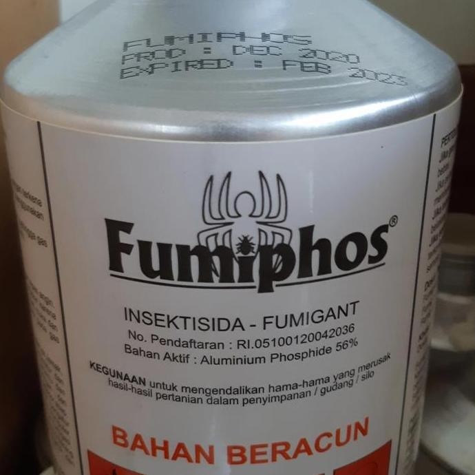 Obat Fumigasi Fumiphos 56Tb Hama Gudang Palawija, Beras, Dll