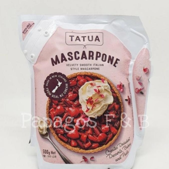

Murah Keju Italia Tatua Mascarpone Cheese 500 Gr / Gram