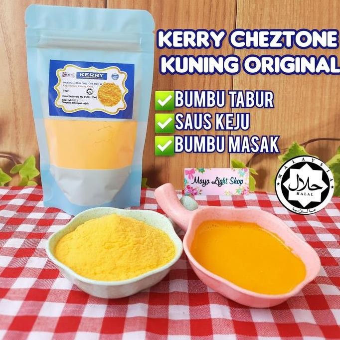 

Promo Kerry Bubuk Keju 1Kg Cheese Powder Cheztone Halal Murah Saus Tabur