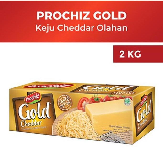 

Murah Keju Cheese Prochiz Gold 2 Kg Murah