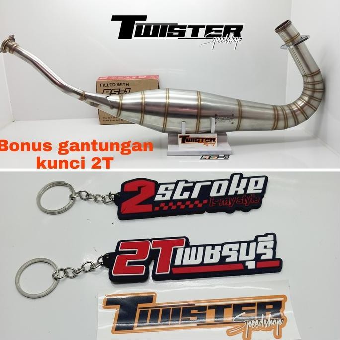 perut chamber knalpot Rs1 ninja R/RR perut 42 pro max step standar