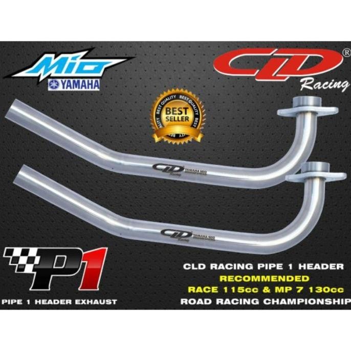 Pipa Leheran Knalpot CLD Racing P1.. Mio Soul/Mio Smile/Mio Sporty/Mio