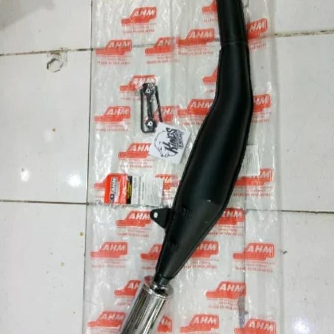 knalpot AHM SATRIA 2 TAK SATRIA HIU AHM ASLI MALAYSIA