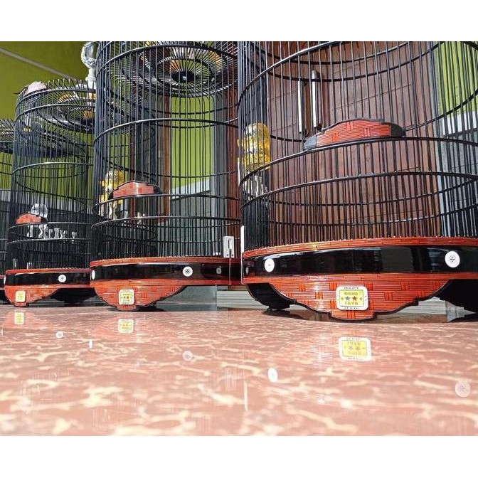 SANGKAR KANDANG MURAI ORIQ JAYA NO 1 2 DAN 3